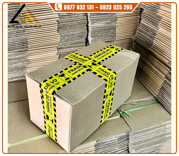 Hộp carton nắp đối